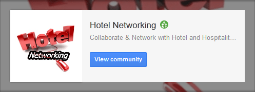 Hotel Networking Community