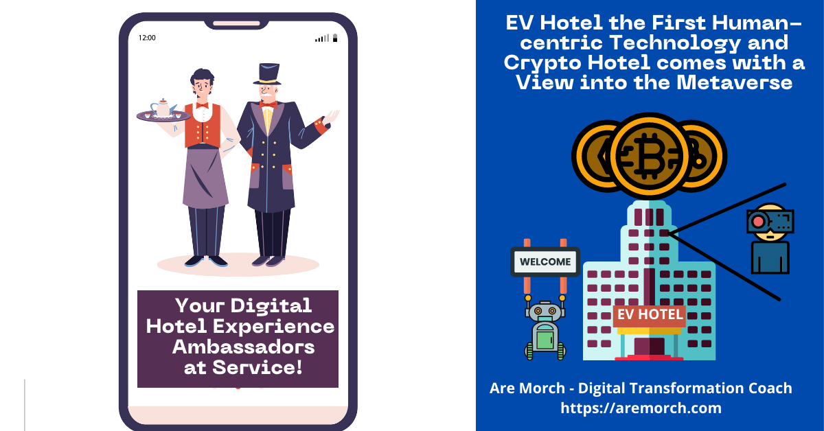 EV Hotel the first human-centric technology and crypto hotel comes with a view into the metaverse